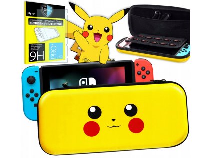 ETUI PIKACHU POKEMON DO NINTENDO SWITCH SZKLO