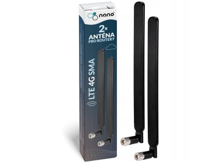 2 antény pre NETKOM ES75 HC25 MC55 TC65 XT75 routery  2 ks