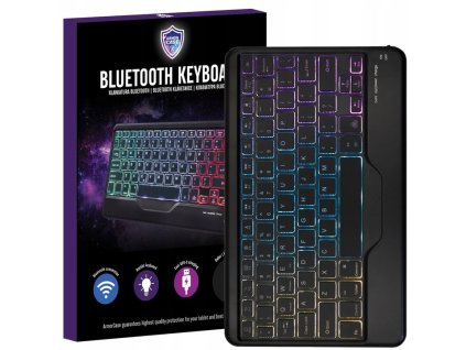 RGB Bluetooth klávesnica s podsvietením pre Samsung Galaxy Tab A9 8.7" 2023