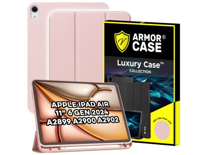 RUŽOVÝ KRYT PRE APPLE IPAD AIR 6 11“ 2024 A2899 A2900 A2902