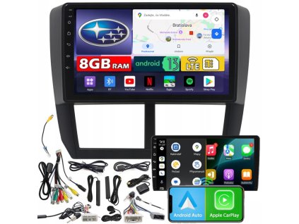 Autorádio NCS ZQ9 Subaru Forester 2007-2013 Android Navigácia 8GB LTE