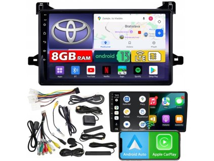 Autorádio NCS ZQ9 Toyota Prius IV 2015-2023 Android Navigácia 8GB LTE
