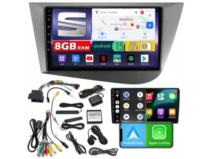 Autorádio NCS ZQ9 Seat Leon II 2005-2012 Android Navigácia 8GB LTE