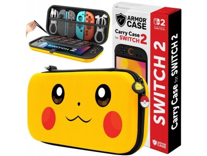 VYSTUŽENÉ PUZDRO PRE NINTENDO SWITCH 2 LIMITOVANÁ EDÍCIA POKEMON PIKACHU