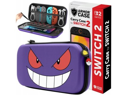 VYSTUŽENÉ PUZDRO PRE NINTENDO SWITCH 2 LIMITOVANÁ EDÍCIA POKEMON GENGAR