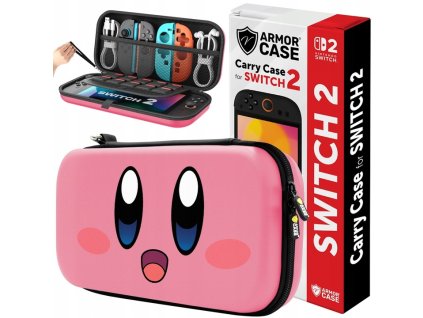 VYSTUŽENÉ PUZDRO PRE NINTENDO SWITCH 2 LIMITOVANÁ EDÍCIA KIRBY