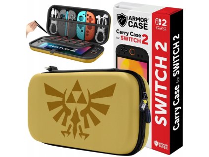 VYSTUŽENÉ PUZDRO PRE NINTENDO SWITCH 2 LIMITOVANÁ EDÍCIA ZELDA