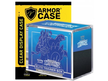 PRIESVITNÁ AKRYLOVÁ KRABIČKA NA KARTY Pokemon TCG pre ETB Elite Trainer Box