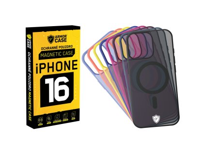 ArmorCase Ochranné zadní pouzdro Magnetic Case pro iPhone 16