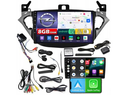 Autorádio NCS ZQ9 Opel Corsa E 2014-2019 Android Navigácia 8GB LTE