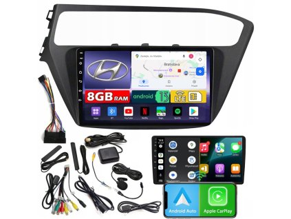 Autorádio NCS ZQ9 Hyundai i20 II 2018-2020 Android Navigácia 8GB LTE