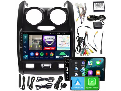 Autorádio NCS RS-305 Dacia Duster 2014-2017 Android Navigácia