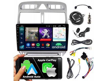 Autorádio NCS RS-305 Peugeot 307 2001-2007 Android Navigácia