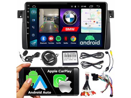 Autorádio NCS RS-305 BMW E46 1998-2007 Android Navigácia