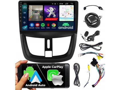 Autorádio NCS RS-305 Peugeot 207 2006-2013 Android Navigácia