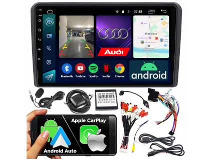 Autorádio NCS RS-305 Audi A3 8P 2003-2012 Android Navigácia