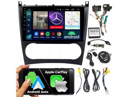 Autorádio NCS RS-305 Mercedes-Benz Trieda C W203 2000-2007 Android Navigácia