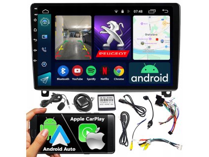 Autorádio NCS RS-305 Peugeot 407 2004-2011 Android Navigácia