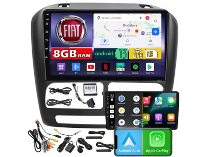 Autorádio NCS ZQ9 Fiat Doblo II 2009-2015 Android Navigácia 8GB LTE