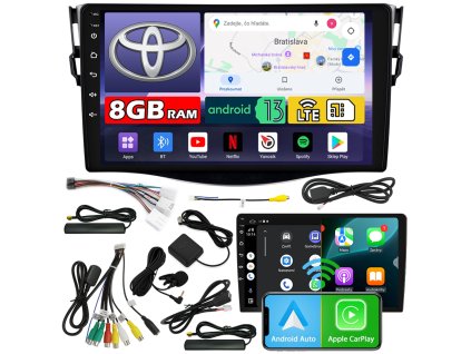 Autorádio NCS ZQ9 Toyota RAV4 2006-2012 Android Navigácia 8GB LTE