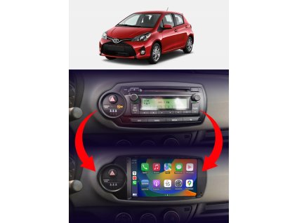 RADIO SAMOCHODOWE NCS ZQ9 TOYOTA YARIS 3 2011 2020 BLACK ANDROID 4GB LTE EAN GTIN 5906086817257 (1)
