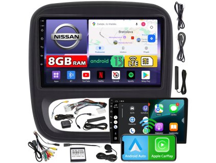 Autorádio NCS ZQ9 Nissan NV300 2016-2020 Android Navigácia 8GB LTE
