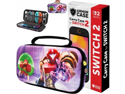 Puzdro / obal / ochranné puzdro pre Nintendo Switch 2 – limitovaná edícia Metroid