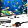 Adaptér z AV RCA na HDMI TV CINCH CVBS 1080p