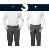 Traky pre udržanie kosile v nohaviciach sukne pohodlne unisex 2ks