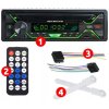 Autorádio NCS RS-107T 1DIN s Bluetooth USB MP3 SD USB TIR 24V do SCANIA G410 2014
