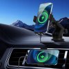 Držiak telefónu do auta s indukčnou nabíjačkou a modulom Android Auto CarPlay