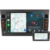 NAVIGAČNÉ RÁDIO NCS RS-407G ANDROID OPEL VECTRA C 2002-2008 BLUETOOTH 2DIN
