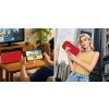 VYSTUŽENÉ PUZDRO PRE KONZOLU NINTENDO SWITCH 2 ČERVENÉ