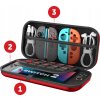 VYSTUŽENÉ PUZDRO PRE KONZOLU NINTENDO SWITCH 2 ČERVENÉ