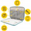 Taška Puzdro na Notebook Tablet a príslušenstvo Priestranná ArmorCase Zelená