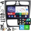 Autorádio NCS ZQ9 Mercedes-Benz Trieda C W203 2000-2007 Android Navigácia 8GB LTE