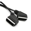 493 4 euro euro scart kabel 21pin 3m audio video