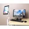 Flexibilní držák na tablety a telefony Gooseneck (Barva Černá)