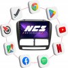 Autorádio NCS ZQ9 Opel Combo D 2011-2018 Android Navigácia 8GB LTE