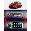 Autorádio NCS D9 Toyota Yaris III 2011-2020 Android Navigácia 4GB LTE Strieborný