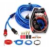 Sada káblov pre zosilňovač do auta 1500 W 8GA CCA RCA s poistkou AGU