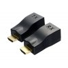 349 1 prevodnik hdmi pres konektor rj45 cat 5e 6 4k verze