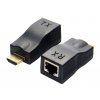 349 4 prevodnik hdmi pres konektor rj45 cat 5e 6 4k verze