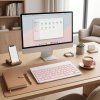 Univerzálna Bluetooth klávesnica pre tablet telefón TV notebook Android iOS