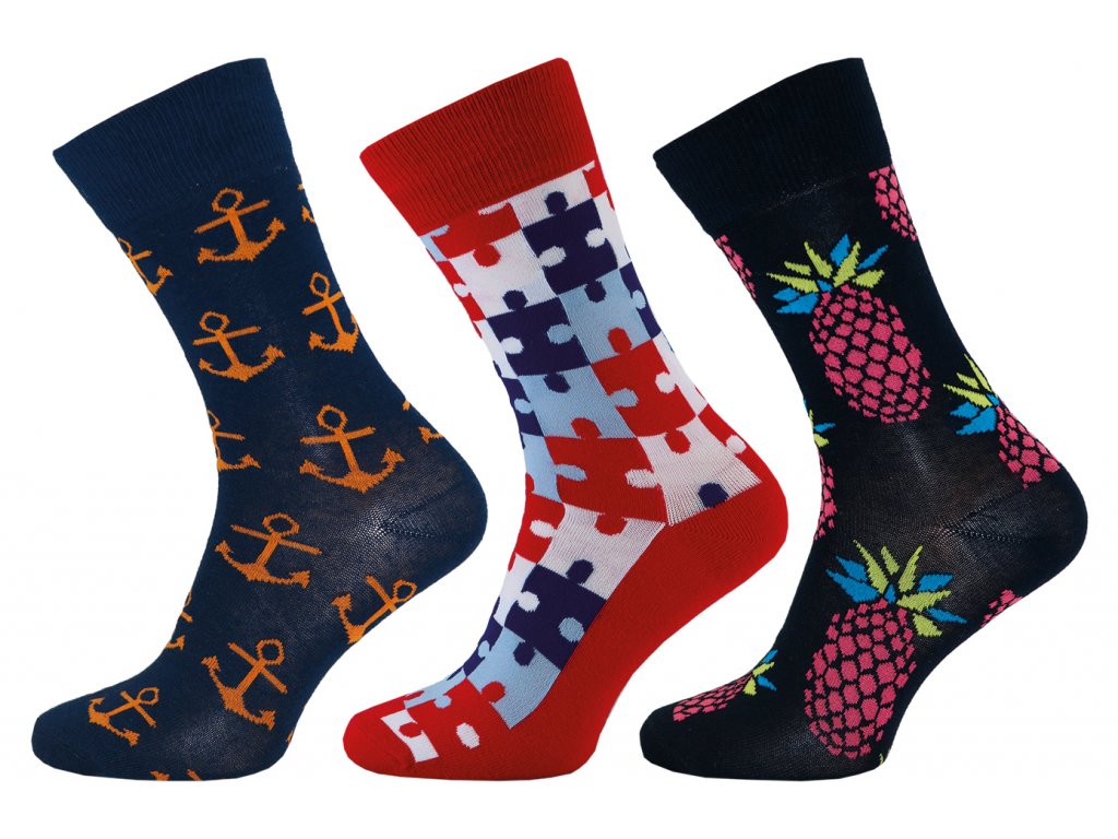 Ponožky Happy Socks kotva  - NOVINKA