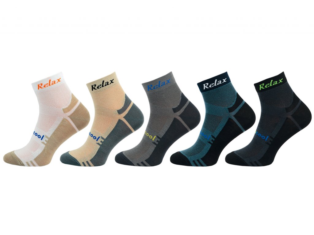 Ponožky Relax - balení 5 párů