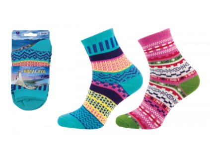 Dámské ponožky HIMALAYA (Barva tyrkysová, Velikost 26-27)