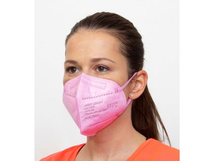 1619 respirator ffp2 ruzovy