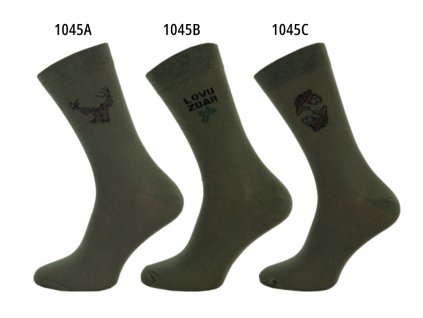 Pánské ponožky NOVIA | LOVEC 1045 - balení 5 párů