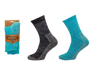 Dámské a pánské ponožky NOVIA | MERINO WOOL SOFT 1277